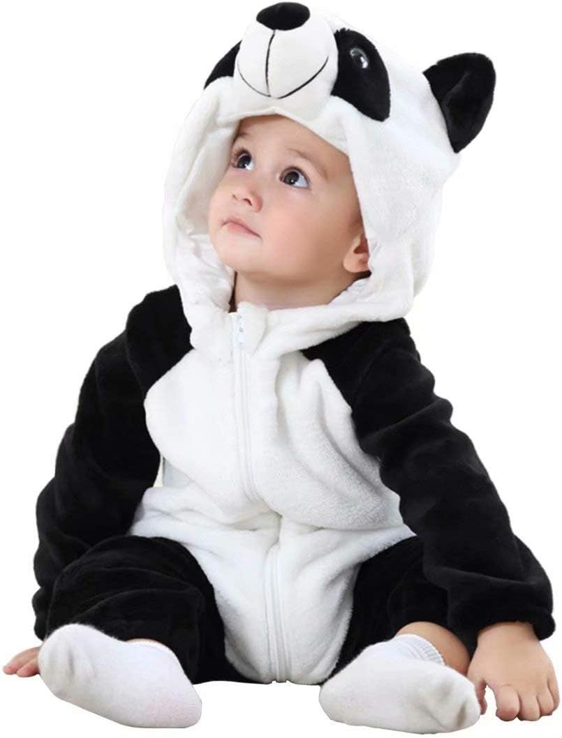 Unisex Toddler Baby Animal Costumes for Halloween Dress-Up Romper