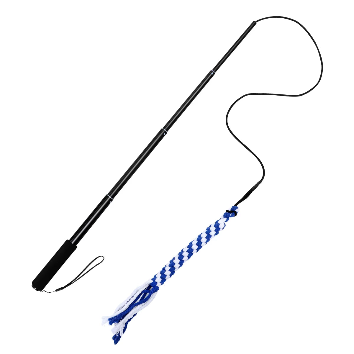 Retractable Dog Interactive Stick Toys Extendable Flirt Pole Funny Chasing Tail Teaser and Exerciser for Pets Dogs Toy Pet Toy