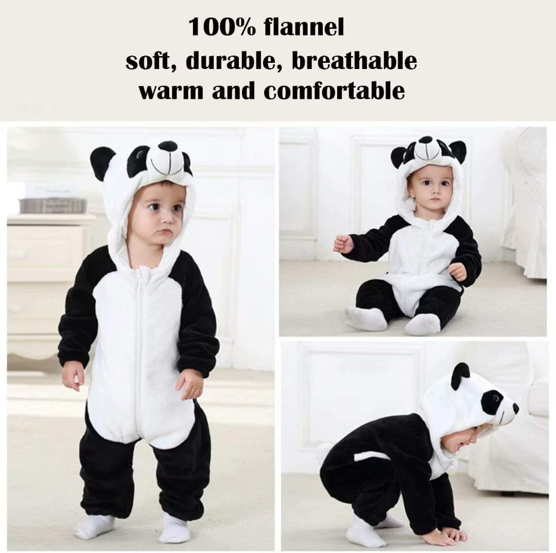 Unisex Toddler Baby Animal Costumes for Halloween Dress-Up Romper