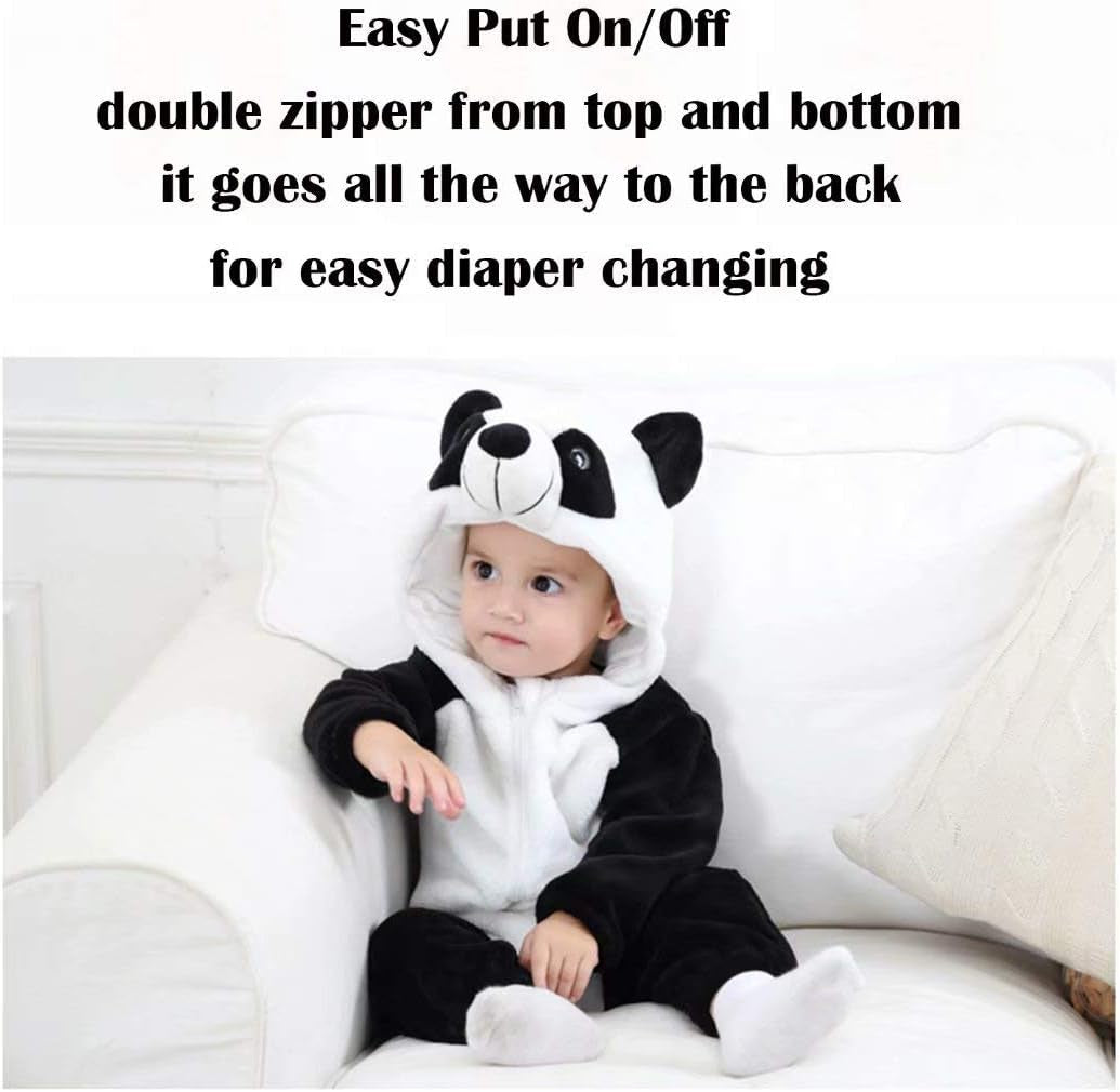 Unisex Toddler Baby Animal Costumes for Halloween Dress-Up Romper